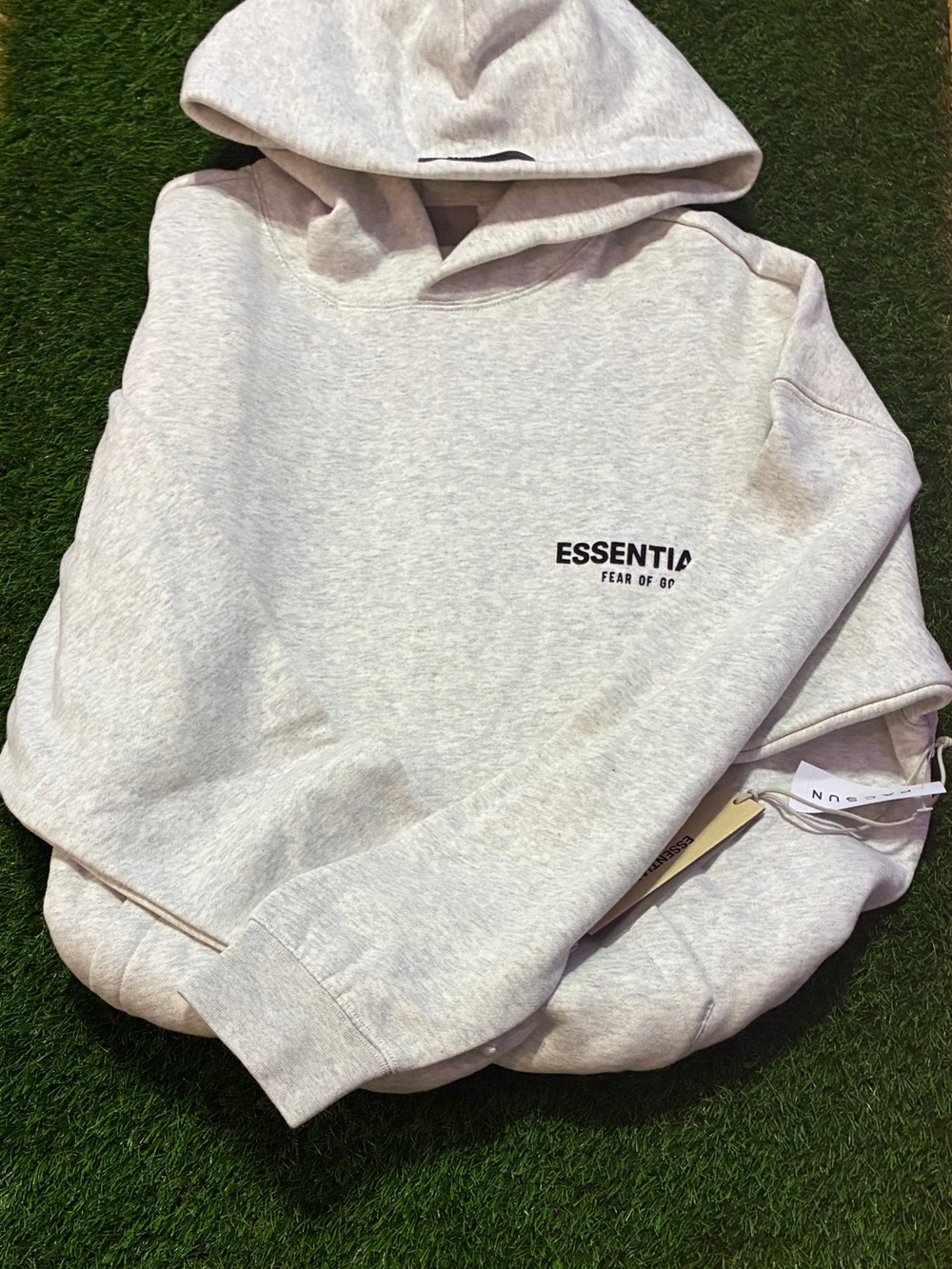 Light Gray Men's Hoodie